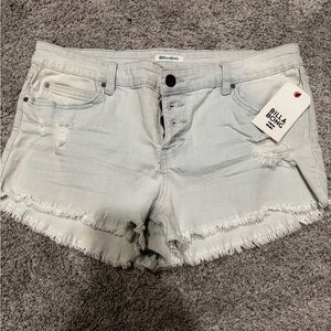 Billabong Women's Light Blue Denim Shorts NWT size 31